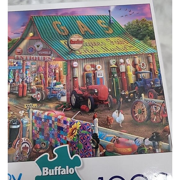 Disney Characters Silver Edition & Buffalo Country Life 1000 Piece Puzzles - Picture 7 of 7